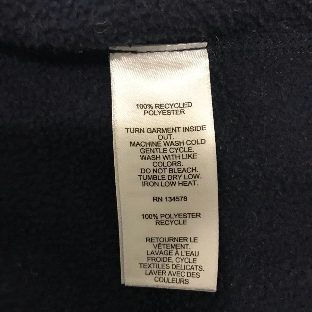 Vineyards vines navy pullover fleece top men size medium - Picture 9 of 9